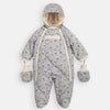 SNOW JUMPSUIT - BENJI PRINTS PLUSH 3-6 meses