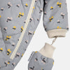 SNOW JUMPSUIT - BENJI PRINTS PLUSH 3-6 meses