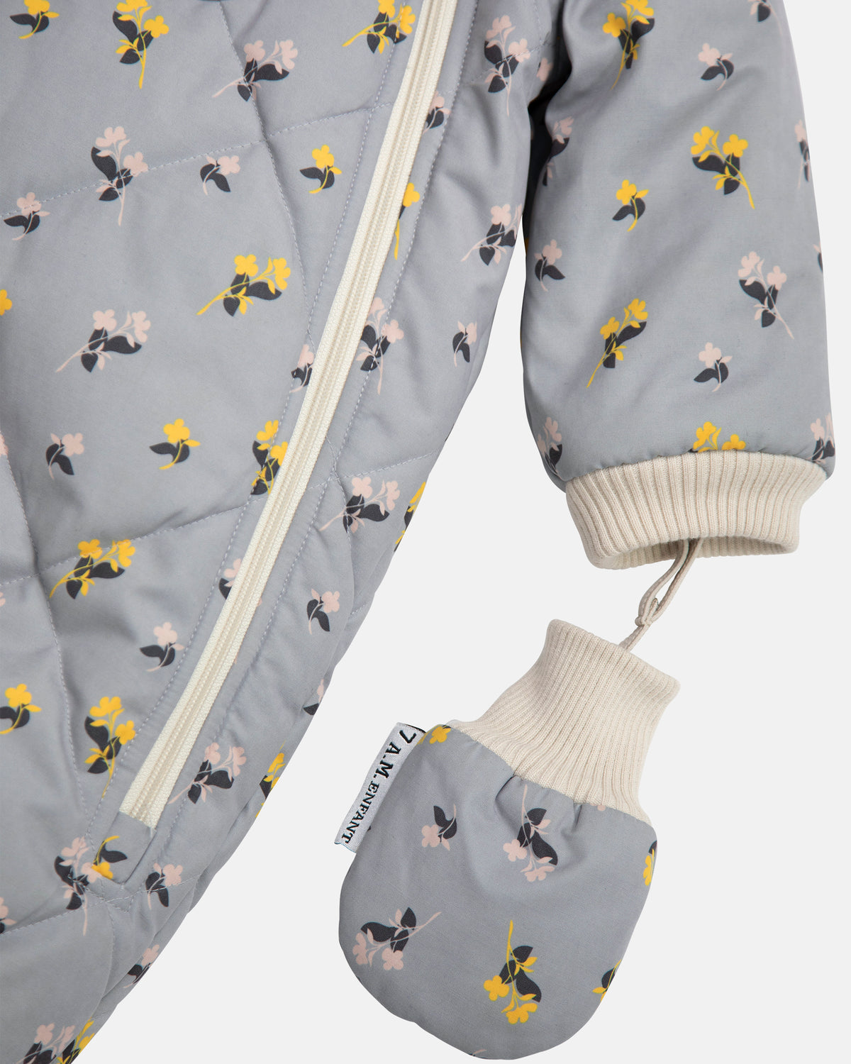 SNOW JUMPSUIT - BENJI PRINTS PLUSH 3-6 meses