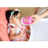 JOOVY Boob Diamond 5 onzas, 3 piezas con funda rosa