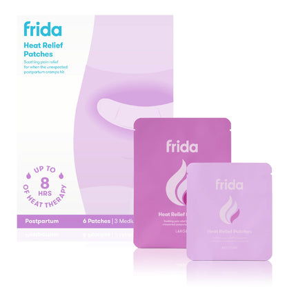 Frida Mom - Parches de recuperación uterina, almohadilla térmica para comodidad después del parto