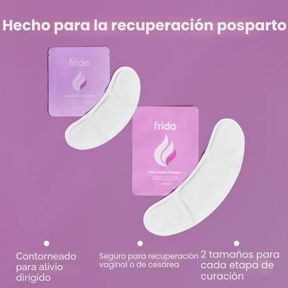 Frida Mom - Parches de recuperación uterina, almohadilla térmica para comodidad después del parto