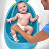 Bañera para bebés Skip Hop Moby, 3 en 1 Smart Sling Tub, azul, Azul