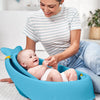 Bañera para bebés Skip Hop Moby, 3 en 1 Smart Sling Tub, azul, Azul