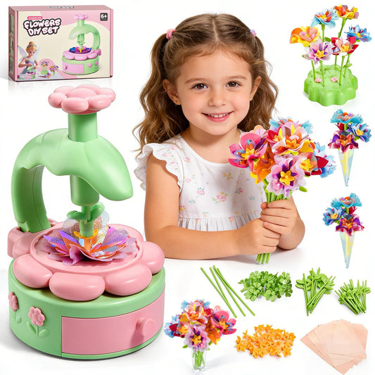 Kit de manualidades de ramo de flores, arte y manualidades