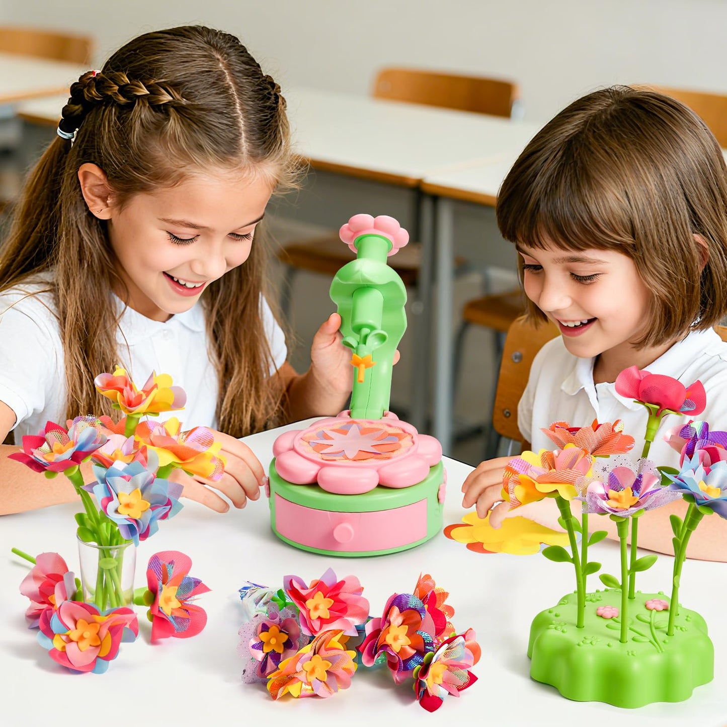 Kit de manualidades de ramo de flores, arte y manualidades