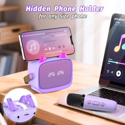 Mini máquina de karaoke
