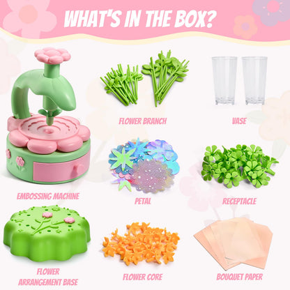 Kit de manualidades de ramo de flores, arte y manualidades
