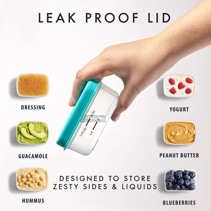 Fit + Fresh - Juego de aperitivos de 1/2 taza