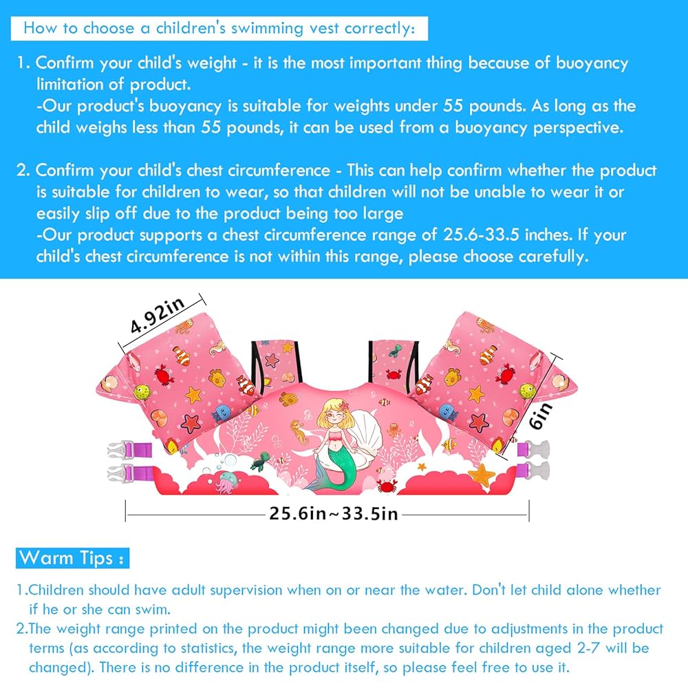 Chriffer Chaleco salvavidas para niños 12-25 kilos