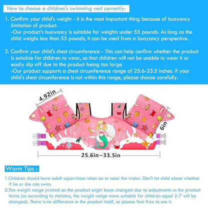 Chriffer Chaleco salvavidas para niños 12-25 kilos