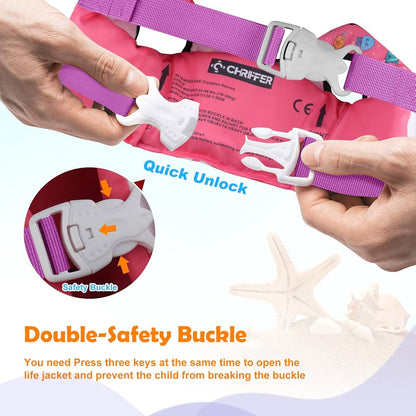 Chriffer Chaleco salvavidas para niños 12-25 kilos