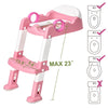 Wiifo asiento de inodoro para ir al baño con escalera