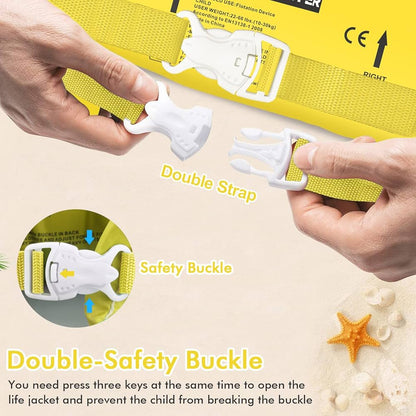 Chriffer Chaleco salvavidas para niños de 15 a 25 kilos