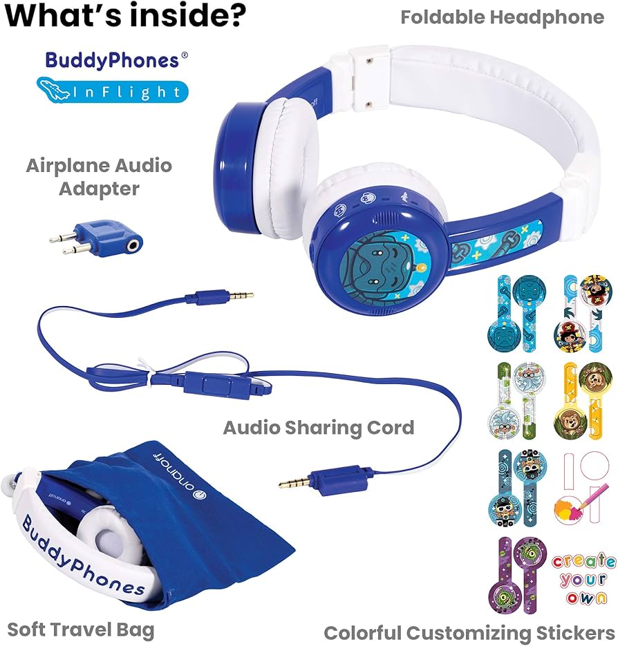 BuddyPhones - Audífonos para niños