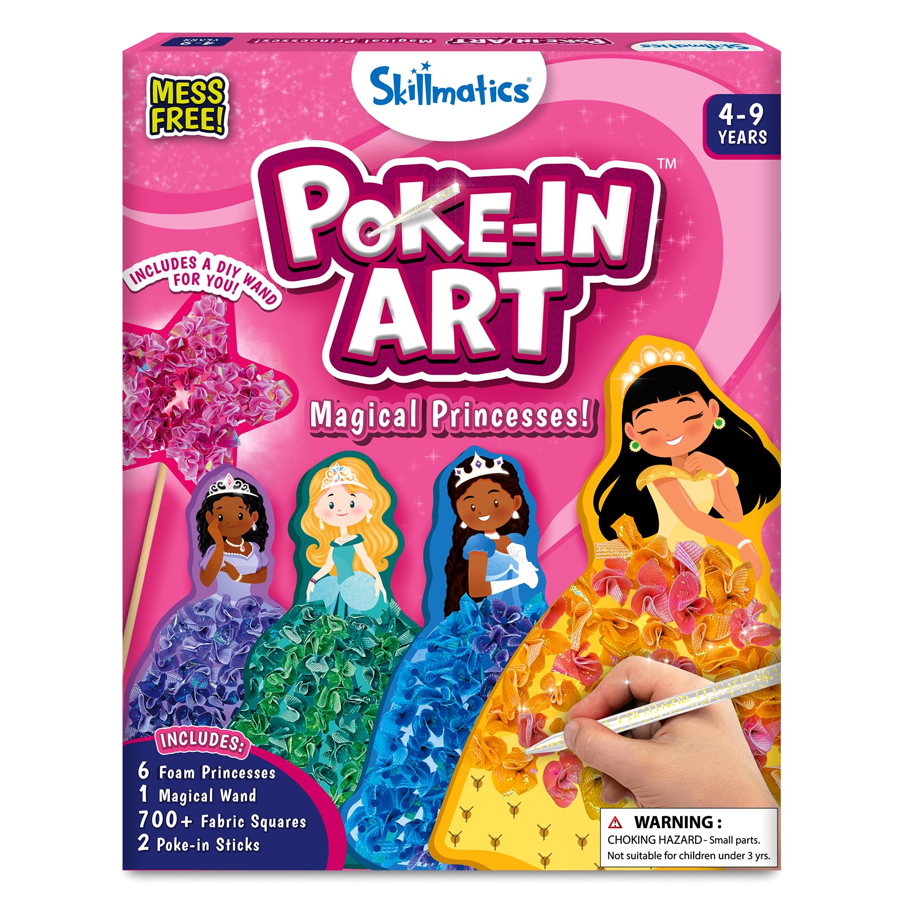 Galería Skillmatics Arte con Poke-in - Princesas Mágicas