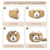 Cesta redonda CherryNow Cute Bear