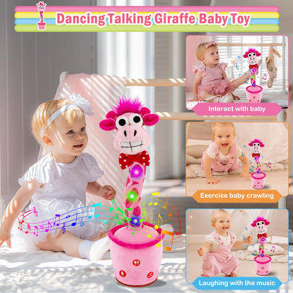 Ayeboovi Jirafa que habla bailando