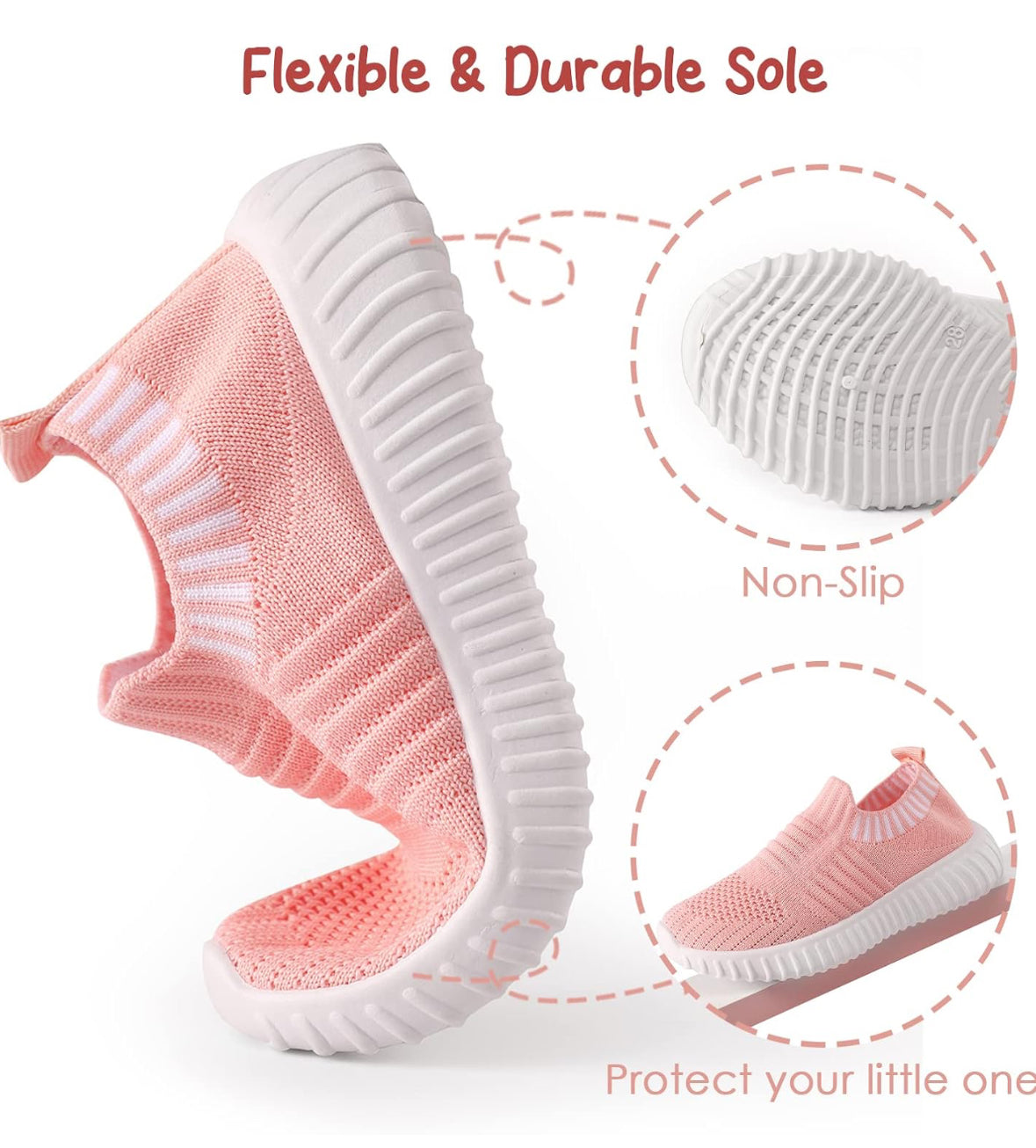 PATPAT Zapatos para niñas l, Talla 7.5