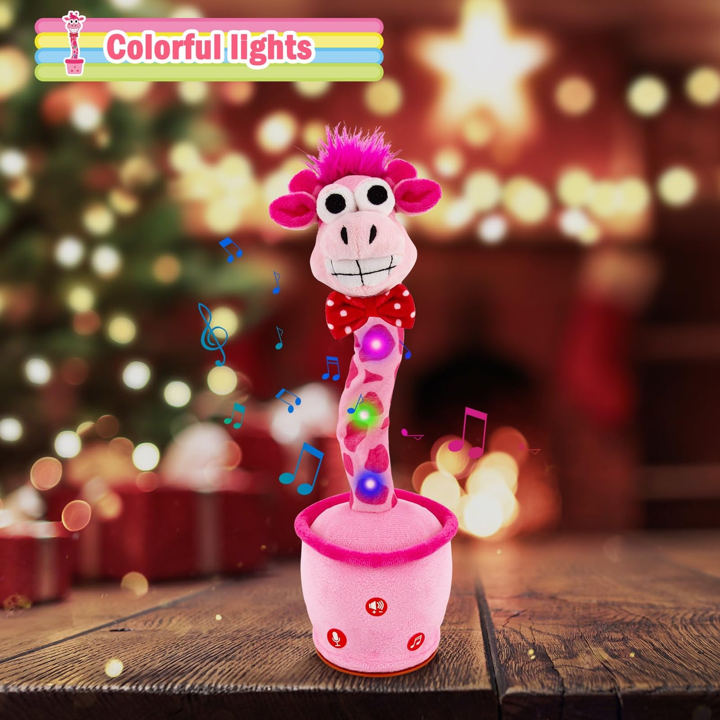 Ayeboovi Jirafa que habla bailando