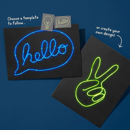 KiwiCo Kit de arte de alambre iluminado