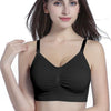 Brasier de maternidad y lactancia, gris y negro, XL