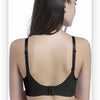 Brasier de maternidad y lactancia, gris y negro, XL