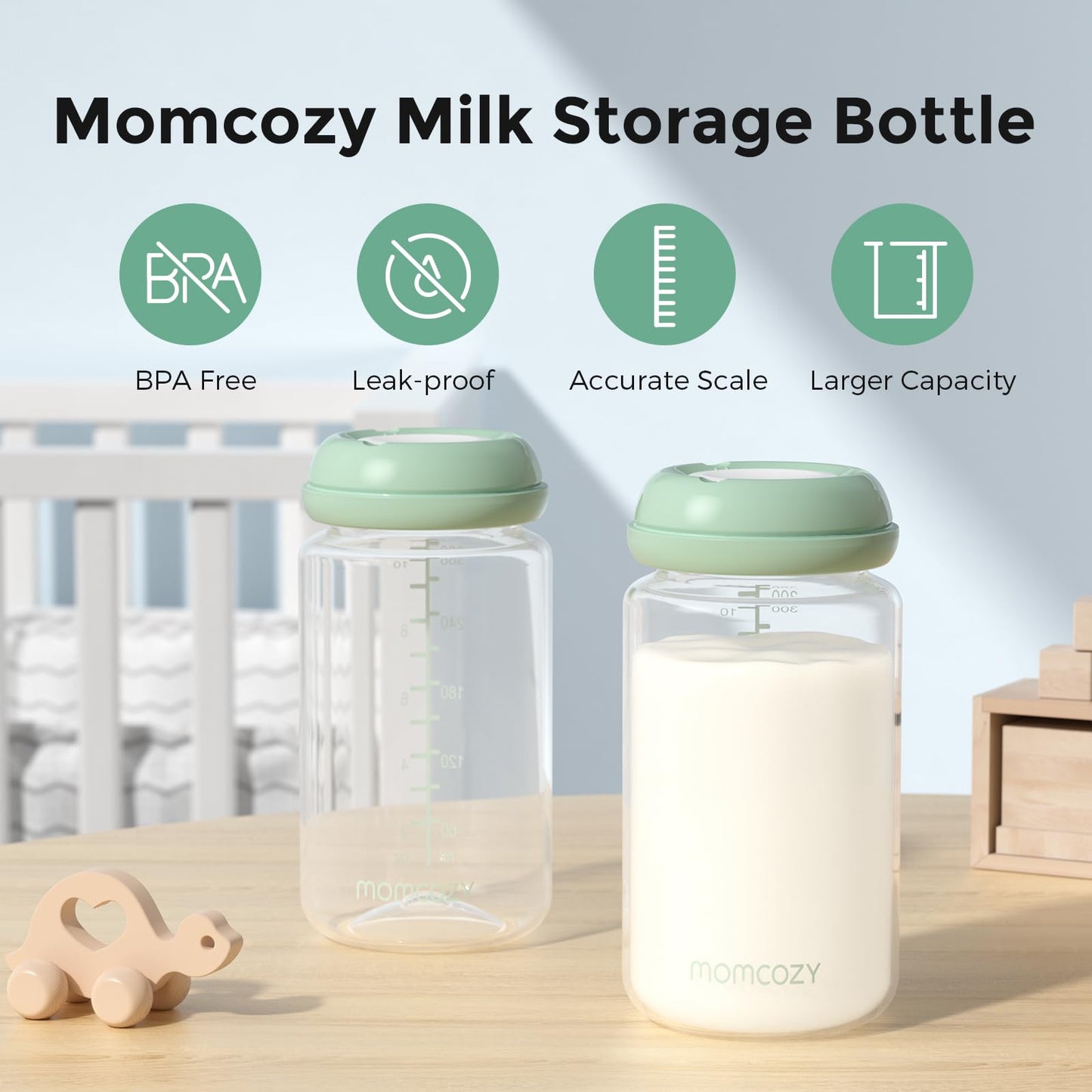 Momcozy Botella Natural para Bebé