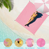 BYDOLL Manta de playa de 78 x 81 pies