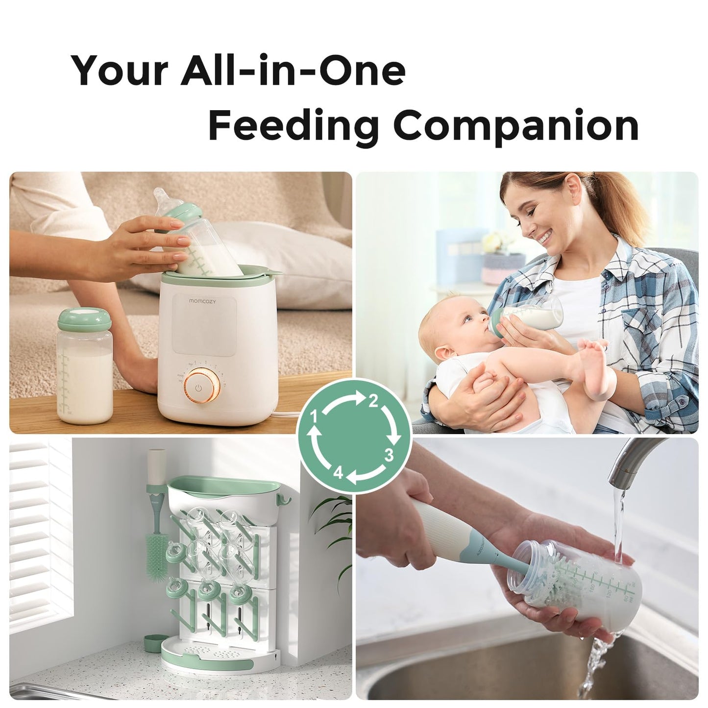 Momcozy Botella Natural para Bebé