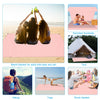 BYDOLL Manta de playa de 78 x 81 pies