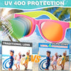 Paquete de 45 lentes de sol para niños a granel para recuerdos de fiesta Luau