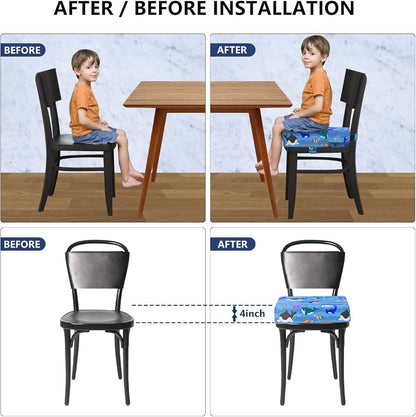 Asiento elevador para silla de cocina