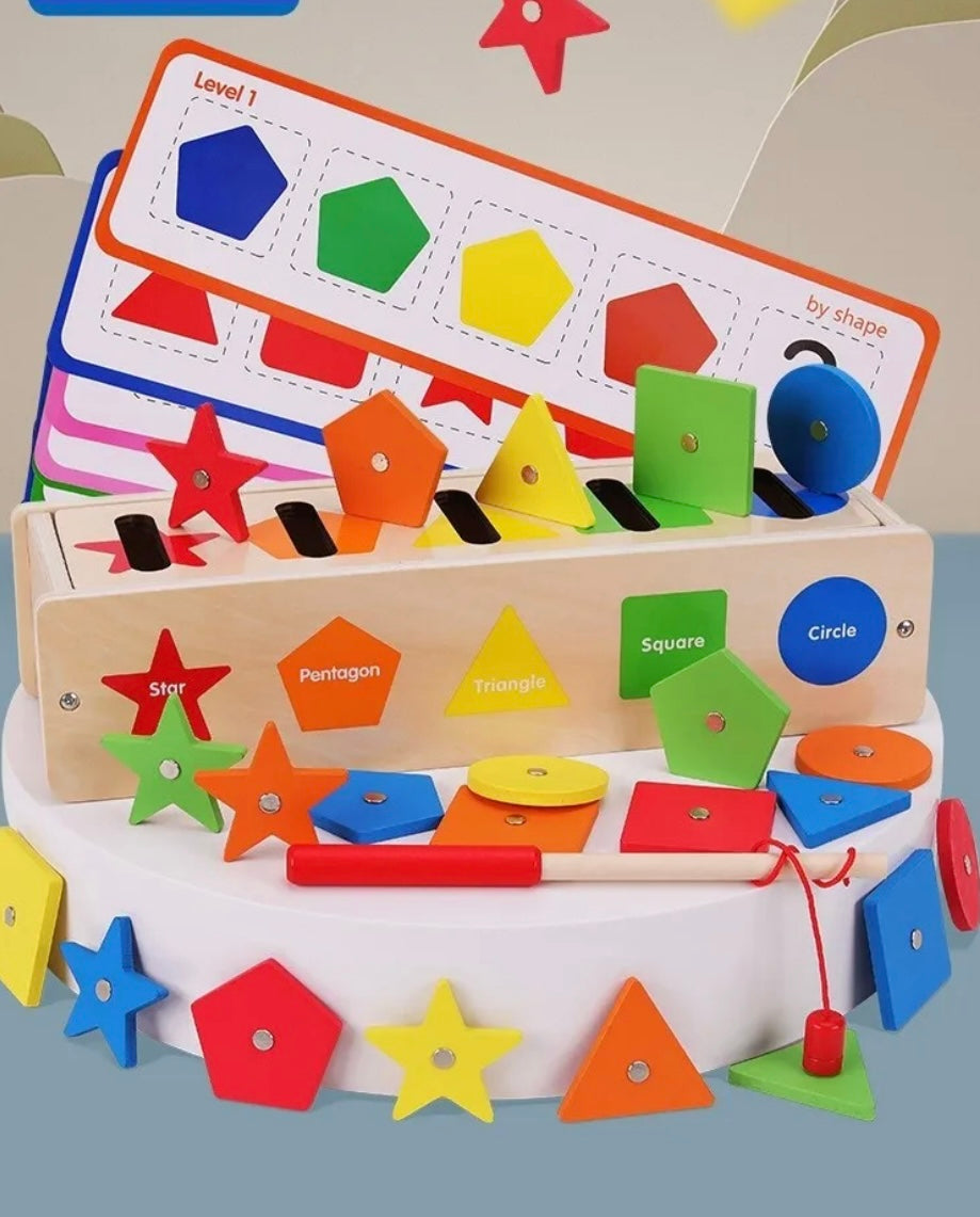 Juego de emparejamiento de colores magnéticos