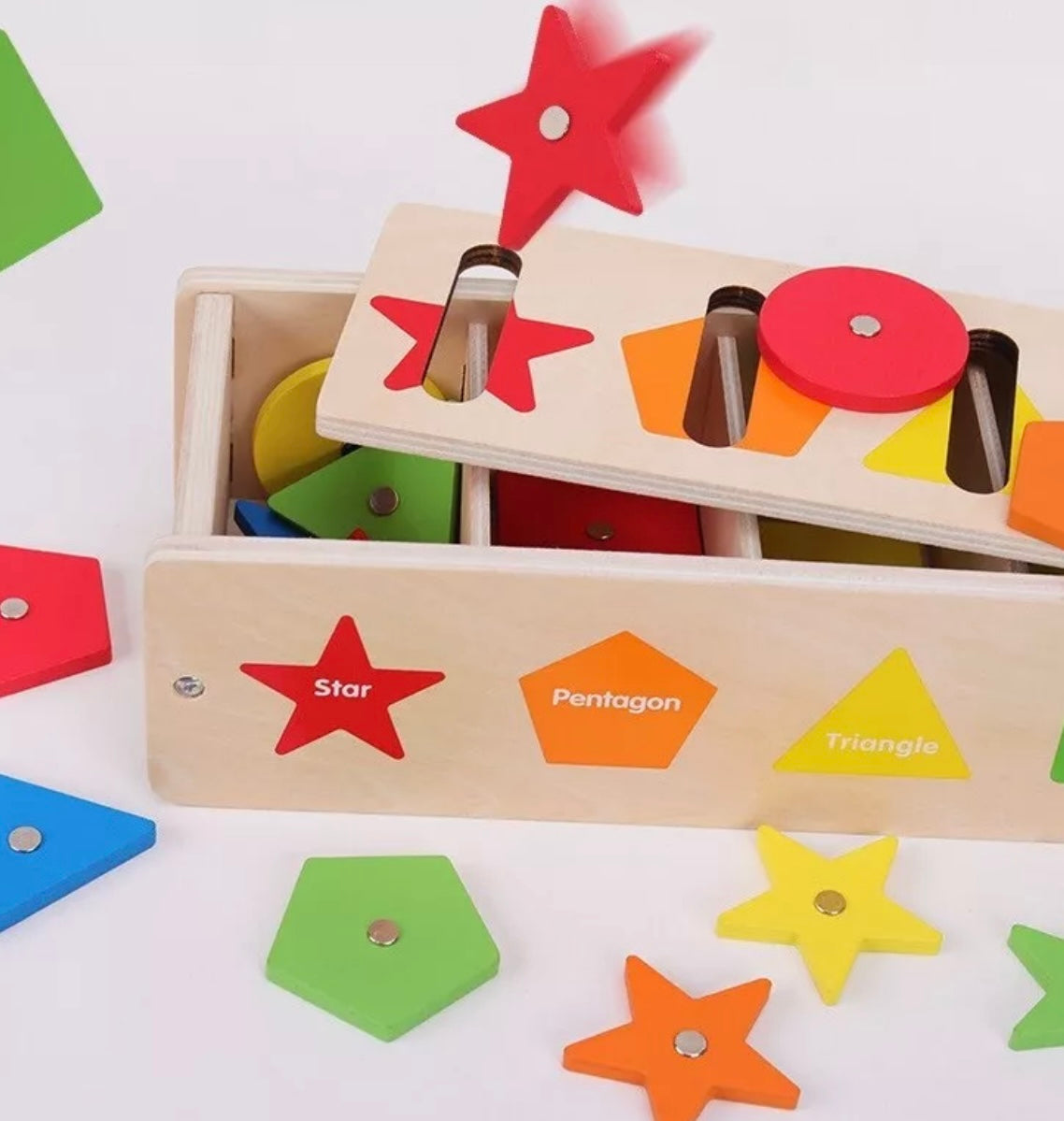 Juego de emparejamiento de colores magnéticos