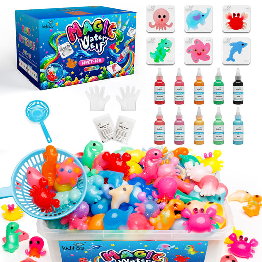 Kit de juguetes mágico Kiditos, kit de gel Aqua Fairy (10 unidades)