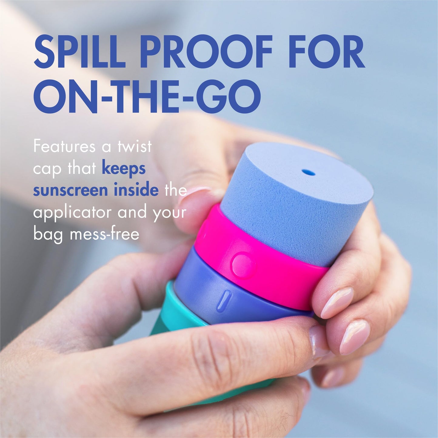 Boon Yuvi - Aplicador de protector solar para niños, paquete de 2