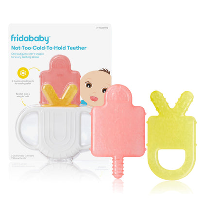 Frida Baby - Mordedor de silicona sin bisfenol A para bebés