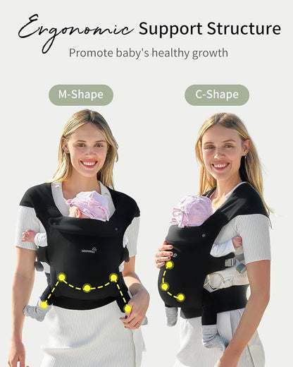 GROWNSY Portabebés para Recién Nacido a Niño Pequeño