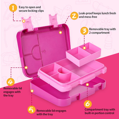 ChicLab Lonchera Bento a prueba de fugas
