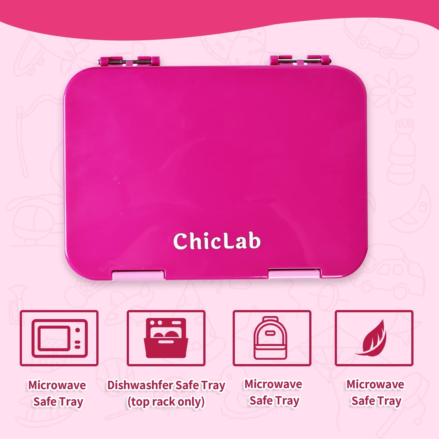ChicLab Lonchera Bento a prueba de fugas