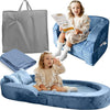 Cama y silla de viaje Sleepah para niños pequeños – (140 x 66 x 20 cm)