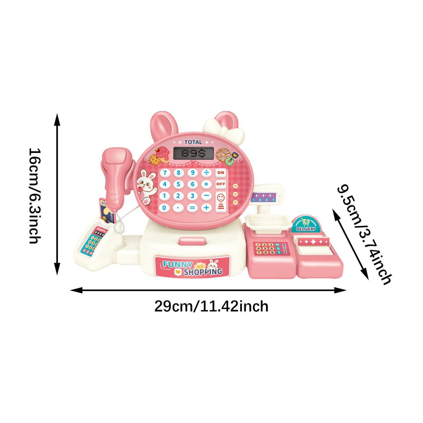 Juguete de caja registradora