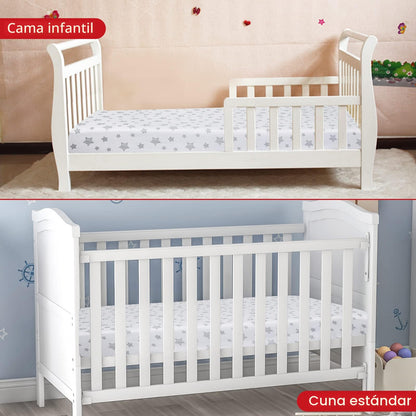 Sábanas Moonsea de cuna para niños o niñas, paquete de 2