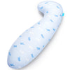 Almohada corporal curva BYRIVER de 89 cm para niños