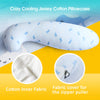 Almohada corporal curva BYRIVER de 89 cm para niños
