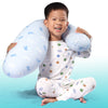 Almohada corporal curva BYRIVER de 89 cm para niños