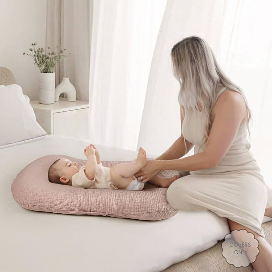 Termichy Funda de muselina para tumbona de bebé