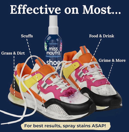 Limpiador de zapatos Messy Steppers de Miss Mouth