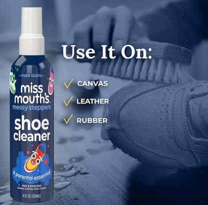 Limpiador de zapatos Messy Steppers de Miss Mouth